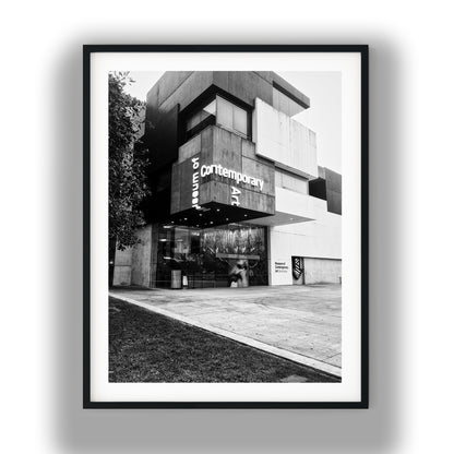 Museum of Contemporary Art Sydney Black and White Print